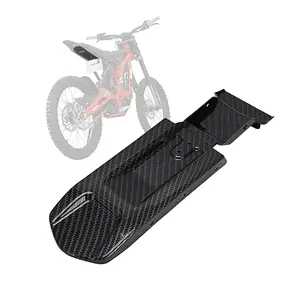 Rear Fender Inner Plate for Surron Light Bee, Imitation Carbon Fiber Pattern Mudguard Mud Guards for Electric Dirt Bike Sur Ron Light Bee X S, for Segway X160 X260 Parts