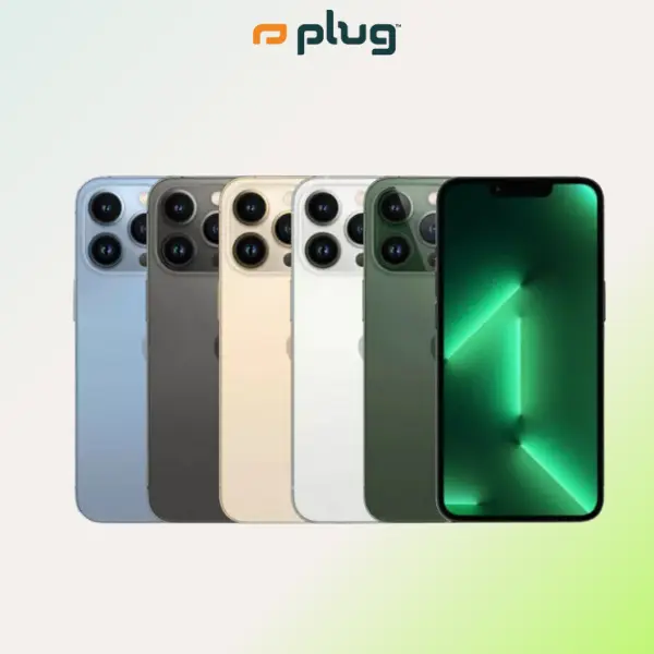 Refurbished iPhone 13 Pro (Unlocked) - Acceptable Condition with 1-Year Warranty by Plug Refurbished iPhone 13 Pro (Unlocked) - Acceptable Condition with 1-Year Warranty by Plug