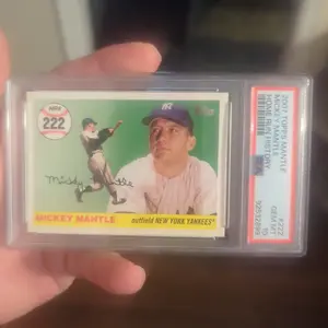 2007 Topps Mantle Mickey Mantle Home Run History PSA 10