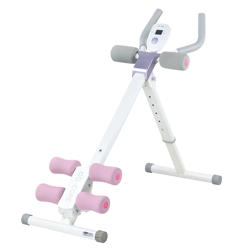 Ab Trainer Abdominal Whole Body Workout Machine Waist Cruncher Core Toner, Leg, Thighs, Buttocks Shaper with LCD Monitor ab workout machine Adjustable