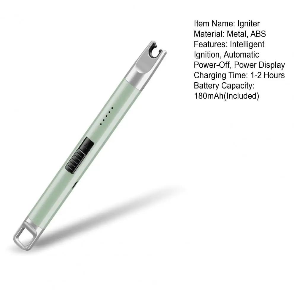 1 Set Convenient Pulse Igniter Long Handle Electric Igniter Automatic Power Off Wide Application BBQ Igniter Light