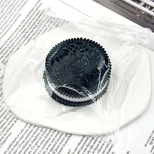 Soft Taba Squishy Handmade Cookies Stress Relief Toy Sensory Fidget Toys for Kids Adults Anxiety Relaxation Squeeze Holiday Gift