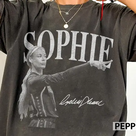 [Comfort Shirt] Sophie Cunningham Point God Bella Comfort Color Shirt, Unisex Short Sleeve Tee