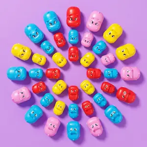 12Pcs Cute Hippo Press & Go Toy Cars | Cartoon Animal Push and Go Friction Powered Vehicles for Toddlers 3+ transport carrier truck