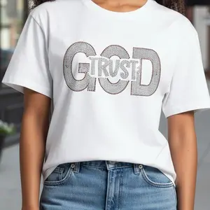 Trust in God Rhinestone T-Shirt
