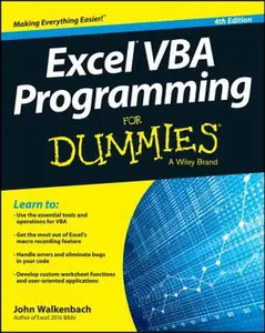 USED-Excel VBA Programming for Dummies by Walkenbach, John (Paperback)