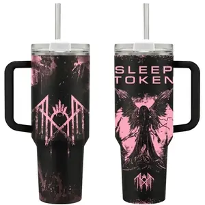 Vintage Sleep Token Music Tumbler 40oz Gifts, Sleep Token Band Tumbler, Gift For Fans