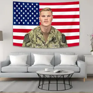 Zach Usa Flag Ft Outdoor Indoor,Bryan Uniform American Flag