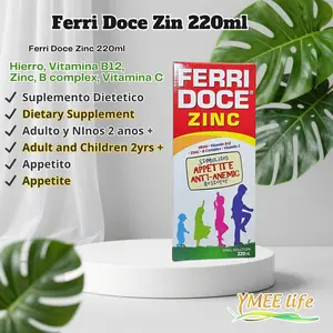 Ferri Doce Zinc Oral Vitamin Dietary Supplement, 220mL