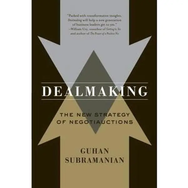 USED Book - Dealmaking: New Dealmaking Strategies for a Competitive Marketplace by Subramanian, Guhan (Paperback) - english