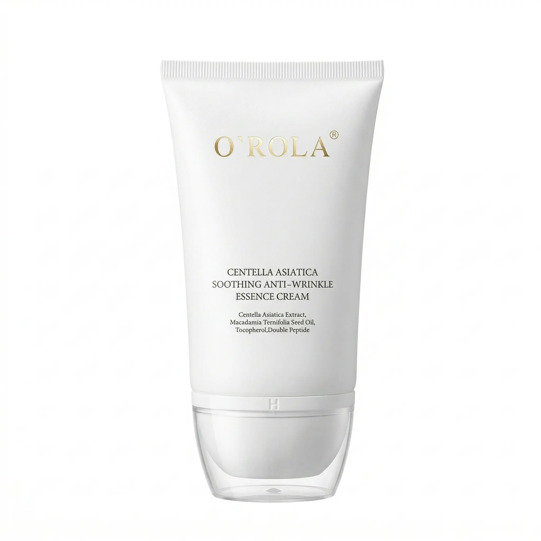 Roller Massage Neck Cream, Centella Extract Soothing Moisturizer, Anti-Aging Essence for Neck & Jawline, Improve Dryness & Fine Lines, Easy to Use Roller Design for Better Absorption, Lightweight Non-Greasy Daily Neck Care Skin Repair Moisturizing