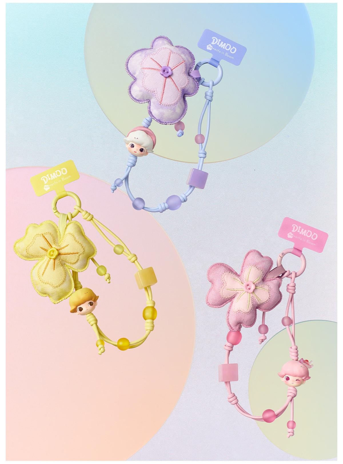 POP MART DIMOO Moments in Bloom Series-Decorative Charm Blind Box-4.0