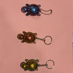 Resin turtle keychains