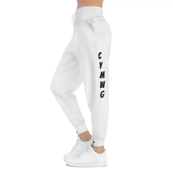 CYMWG Athletic Joggers (AOP) for Men - Perfect for Running and Exercise, Personalized All-Over-Print Jogging Pants