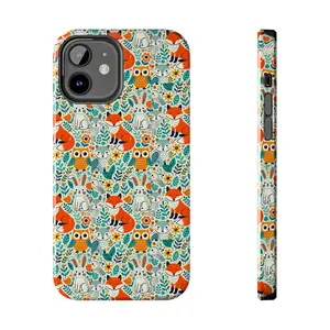 Woodland Animals Phone Case | Tough & Stylish Cover for iPhone  Durable Protection Custom