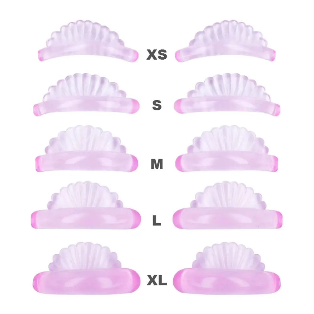 10 pieces of eyelash lift pads, self-adhesive, ultra-soft, eyelash perm protection, reusable, professional silicone eyelash curler, suitable for all eye shapes, Makeup Tool, Eyelash Tools