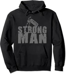 STRONGMAN T SHIRT Powerlifting Gym Strength Training T-Shirt Pullover Hoodie - Matthewmatt Shop 55B0BQTBMW2F