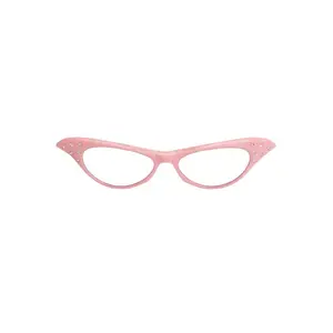 50s Pink Frame Glasses