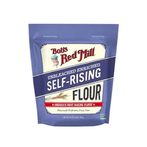 Bob’s Red Mill Self-Rising Flour 3 lb Bag Ideal for Biscuits Pancakes Quick Breads Non-GMO Kosher America’s Best Baking Flour