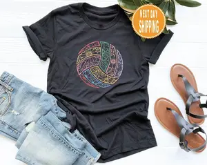 Floral Volleyball Shirt, Volleyball Shirts, Gift for Volleyball Player, Volleyball Sweatshirt, Game Day Shirt