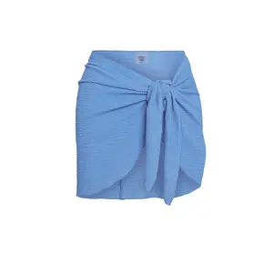 St. Barth's Skirt - Azure Crinkle