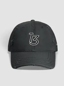 13 Distressed Cap