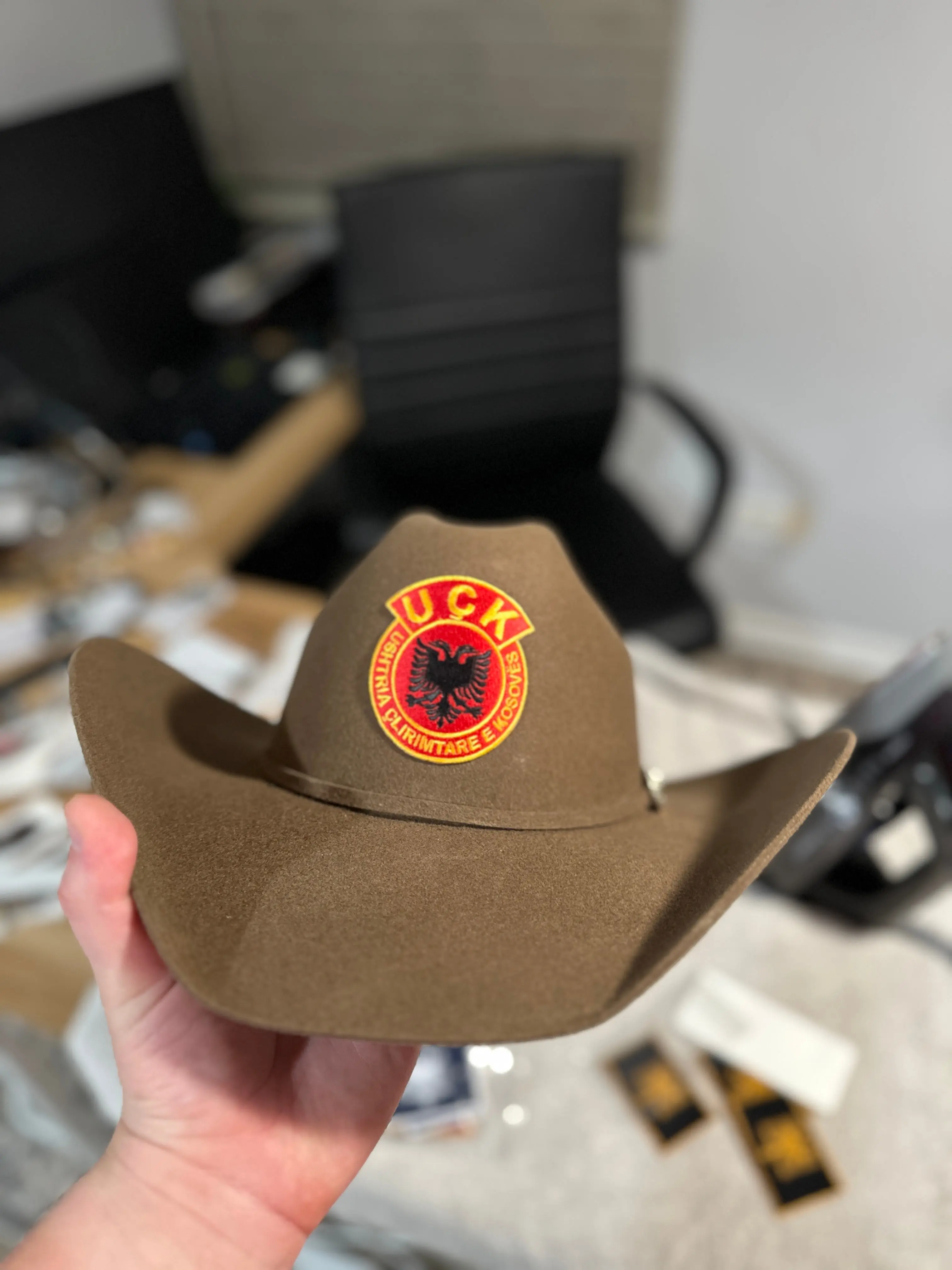 “Cattleman” UÇK Albanian Cowboy Hat