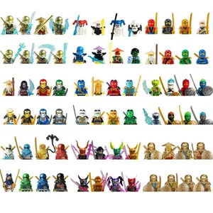 Multiple Ninja Character Building Block Toys Garmadon Jay Zane Kai Nya Lloyd Samukai Cole Harumi UV Hydra Morro Children's Gift