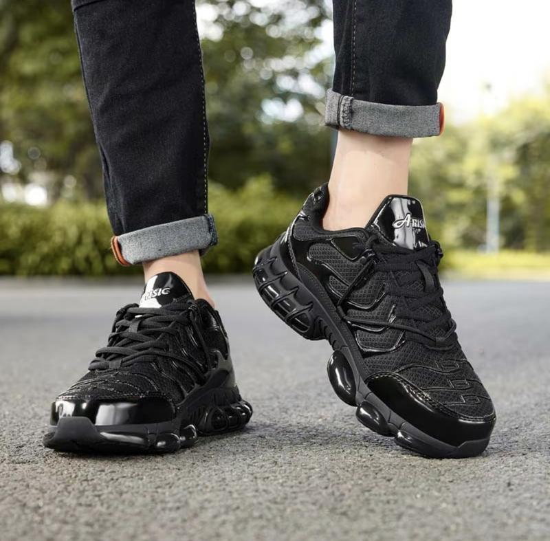 Steel Toe Shoes For Men Women Lightweight Breathable Safety Sneakers Steel Toe Indestructible Safety Shoes Outdoorfun