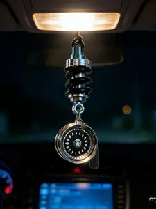Car Rearview Mirror Decoration Hanging Ornament, Good Luck Charm Car Accessory, Lucky Pendant for Vehicle Interior Decor, Car Trinkets