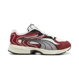 PUMA Mens Extos Collector Lace Up Sneakers Shoes Casual - Off White, Red
