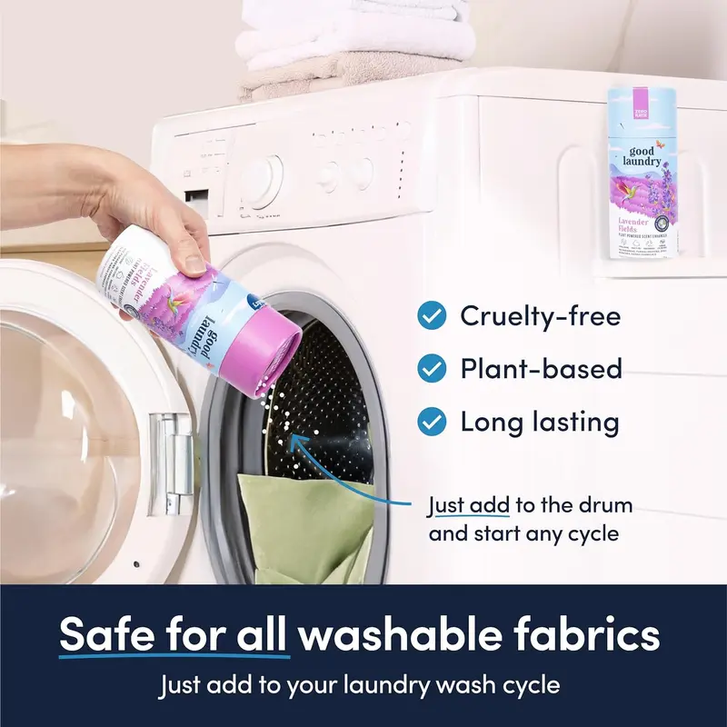 Good Laundry - Lavender Scented Booster Beads for Washer - Eco-Friendly Laundry Scent Booster Beads, 7oz - Detergent Fragrance Beads 3