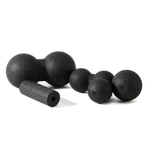 EPM Foam Ball Set - Portable Recovery Kit with Massage Ball Peanut Ball & Mini Foam Roller for Full-Body Relief Plantar Fasciitis Muscle Release