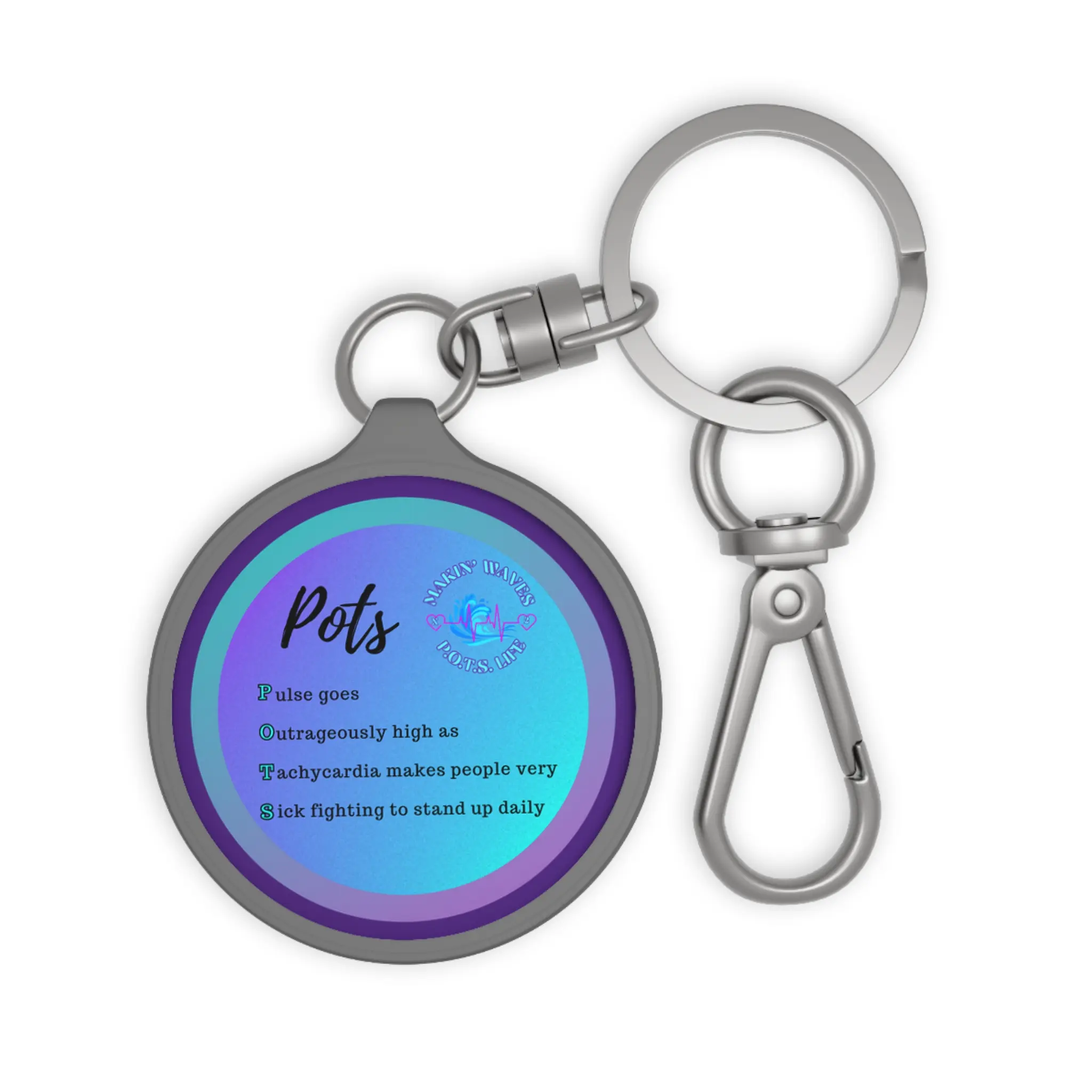 POTS Keyring -MAKIN WavesX2
