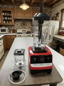 Multi-Purpose BPA-Free Jar Blender with Powerful Motor for Drinks Smoothies & More + 6 Free Bonus Gifts for Everyday Use