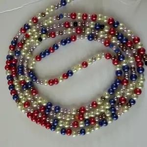 Waistbeads- Dem Pearls Reds, Blues, Whites, Lilac, 50/60 inches for everyone
