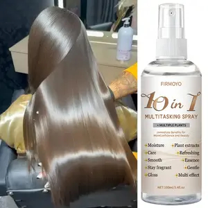 10-in-1 Fast Hair Repair Spray | With Flaxseed & Coconut Oils for Damaged Hair | Heat Protection & Frizz Control in 5 Seconds | Instant Shine for All Hair Types | Unisex Formula | |