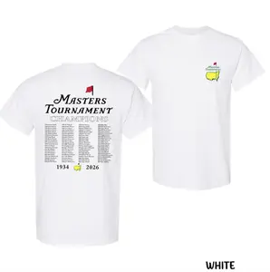 Master Golf 2026 Tournament Shirt – Augusta National Inspired Champions Tee, Trendy Golf Fan T-Shirt For Men Women, Classic Cotton Sports Apparel