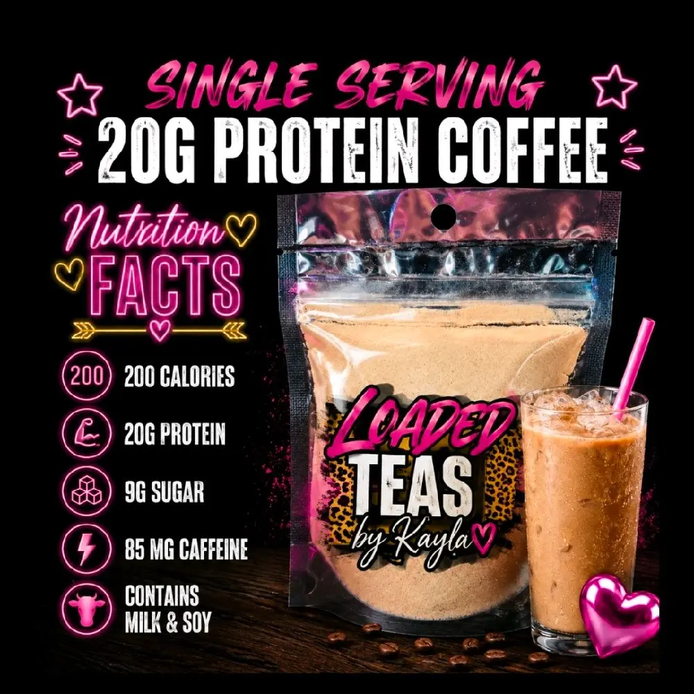 On the Go Coffee Protein (20 G) Single Serving Beverage. These on the go coffee is a great way to start your morning off. Easy to make, Protein packed, and has 85MG Caffeine. These coffee's are not sugar-free