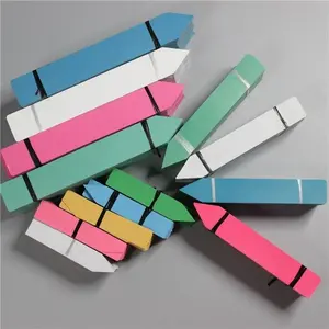 100 Pieces Durable PVC Plant Labels, Straight Insert Type Ground Markers, Waterproof Writeable Tags for Succulents Flowers Potted Plants