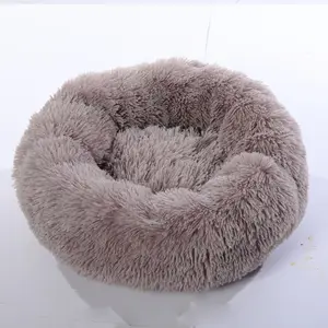 PetFusion Plush Pet Nest - Soft Faux Fur Bed for Dogs & Cats - Available in Multiple Sizes & Colors - Cozy Comfort for Your Furry Friend