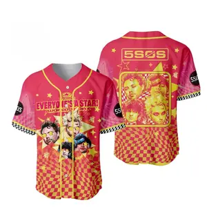 5SOS Baseball Jersey Shirt, Everyone's a Star Tour Shirt, Special Gift For 5 Second of Summer Fan,