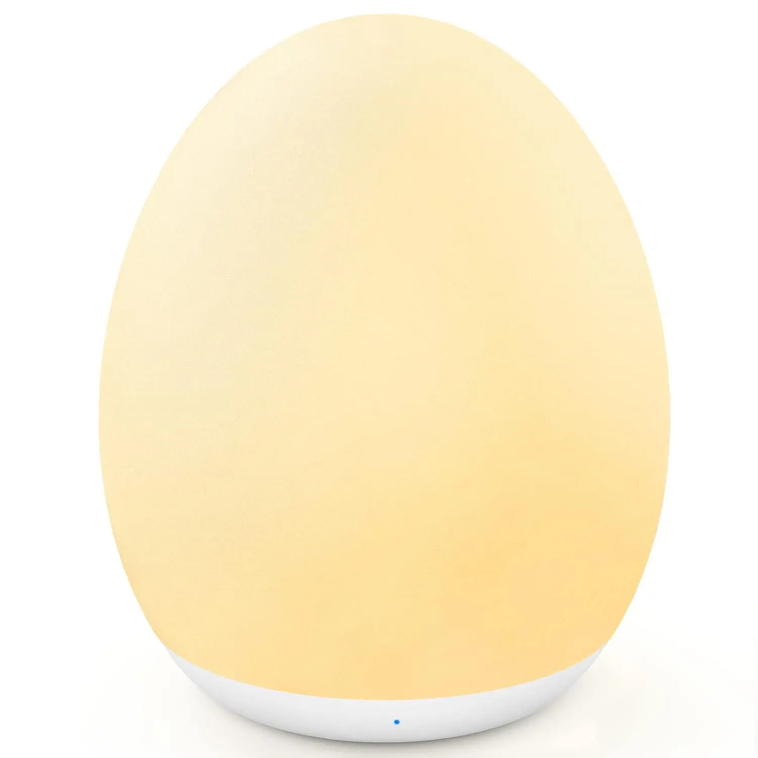Night Light for Kids, 7 Colors Changing Egg Light for Nursery | Stepless Dimming, Soft Silicone Touch Night Lamp with 1 Hour Timer, Rechargeable Nursery Night for Breastfeeding