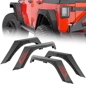 【Yzona】Fender Flares Compatible with 2007-2018 Jeep Wrangler JK JKU Unlimited