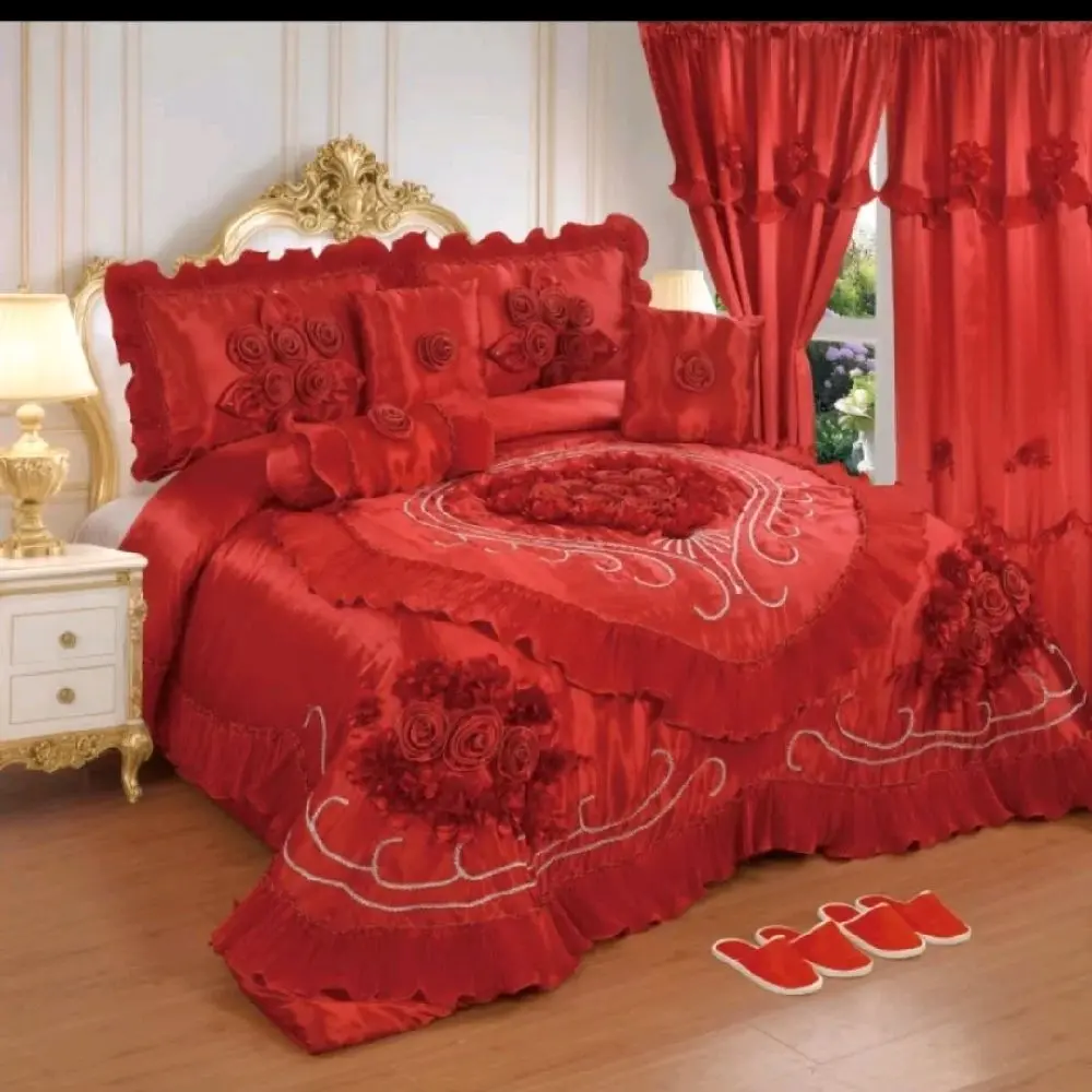 bedding set 10 piece luxurious king size
