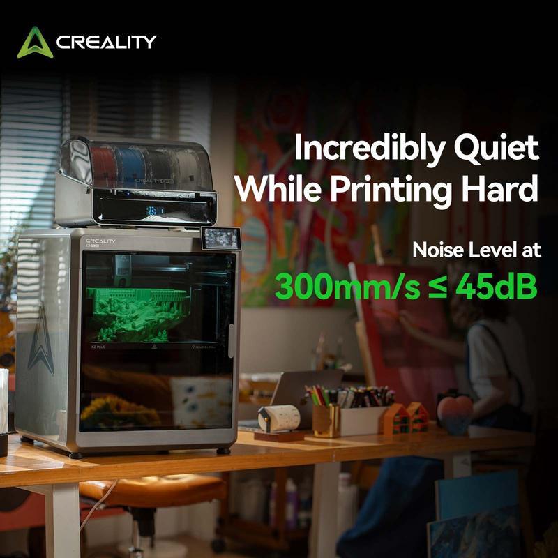 Creality K2 Plus Combo 3D Printer - Large Volume, Multi-Color