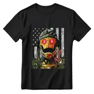 G.I Robot Cartoon Graphic Tee – Vintage Design T-shirt Sweatshirt Hoodie