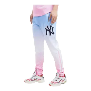 Pro Standard MLB New York Yankees Pro Team Ombre Men Track Pants Blue/White/Pink