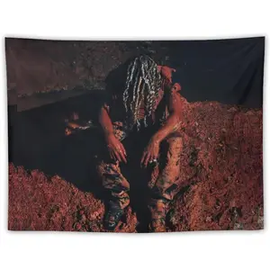 Destroy Poster Tapestry Funny Lonely Flag Living Room Bedroom Dormitory Garden Art Decoration Wall Aesthetic