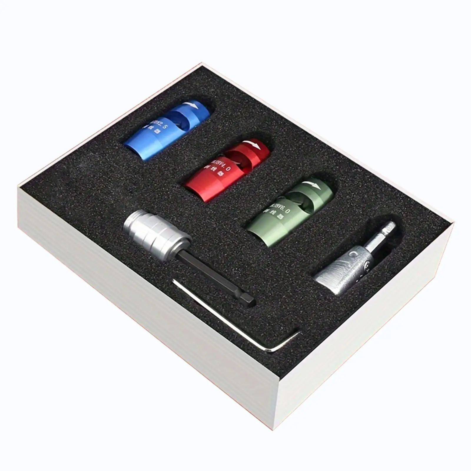 Wire Strippers, Aluminum Alloy Cable Stripping Tools, HJBV 2.5/4.0/6.0 Adjustable Cable Stripping Tool Used with Hand Drill for Wire & Cable Stripping